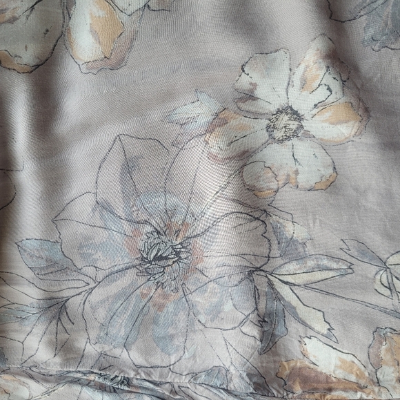 Free People Eyes On You Mini Dress In Stone Lavender Combo, VGUC, Size 8 - Picture 8 of 9